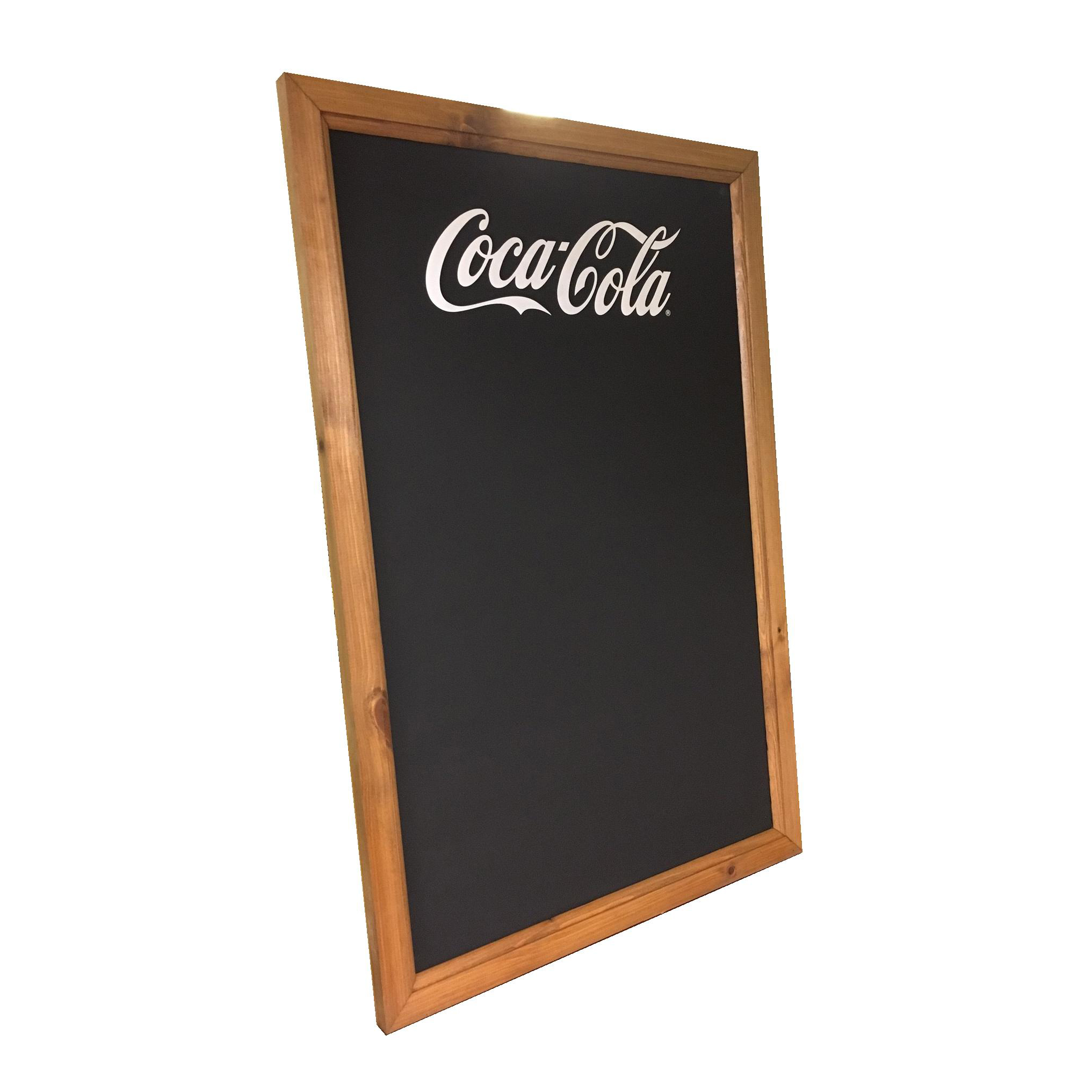 Wooden hanging indoor blackboard